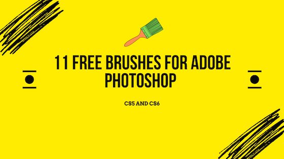 11 free brushes for adobe Photoshop cs5 and cs6