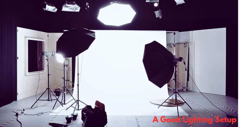 A Good Lighting Setup for flat lay clothing photography