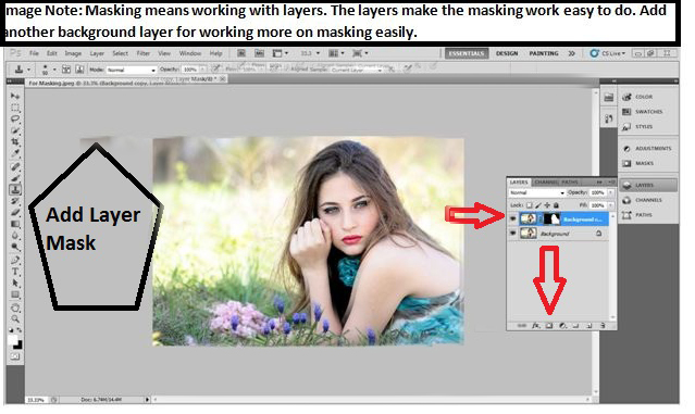 How to mask hair in Photoshop cs56