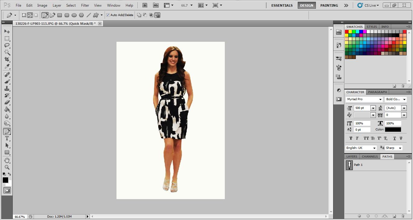 How to make Multiple clipping Path