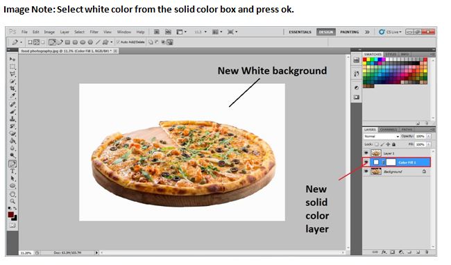 Change Photo Background to White using Photoshop