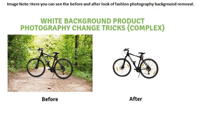 white background product photography change tricks complex