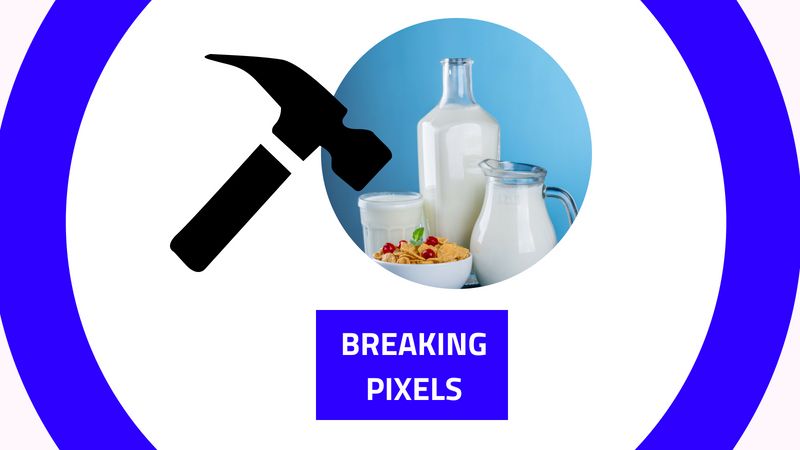 Break image pixel