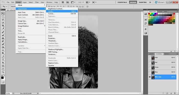 How to do hair masking in Photoshop