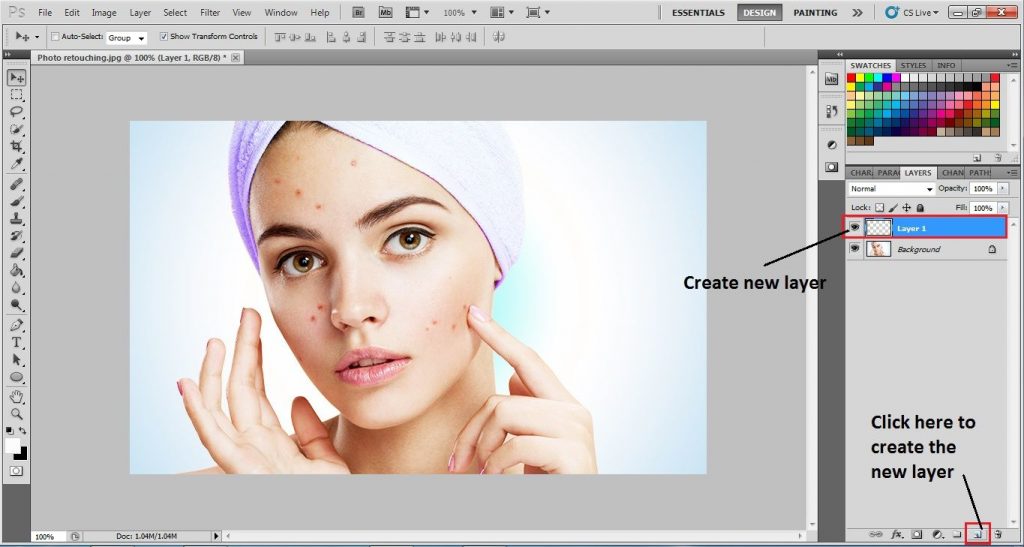 Create a New Layer