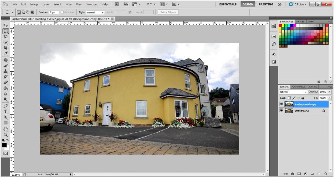 Adobe Photoshop Perspective Warp