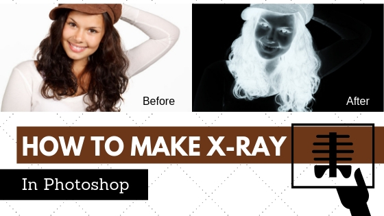 How to make X-ray photo in Photoshop