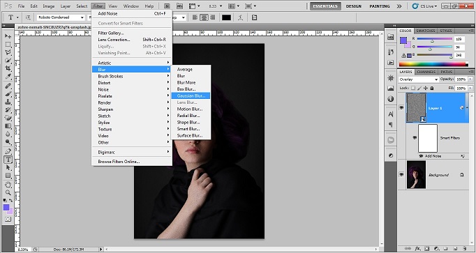 Tutorial on Adding Grainy effect in Photoshop