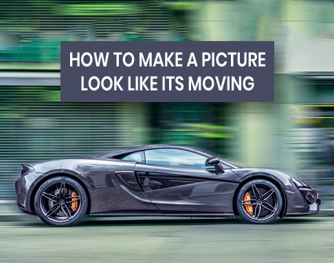 How to make a picture look like its moving