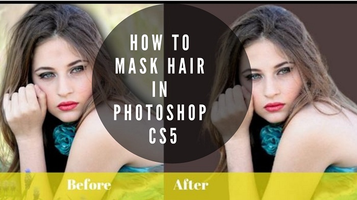 How to mask hair in Photoshop cs5 | Mask image Photoshop