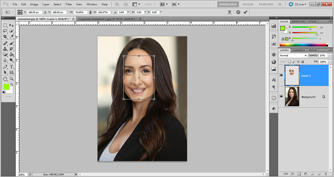 How to swap face in photoshop for Beginners