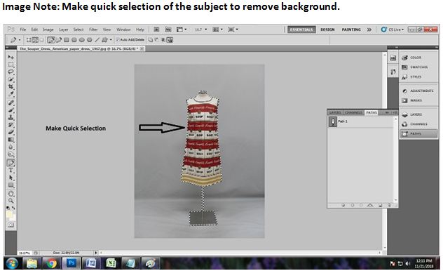 Background Removal technique