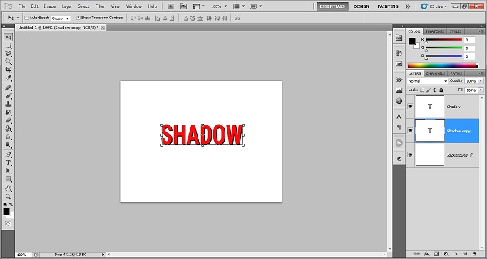Move tool Photoshop