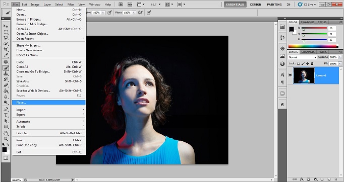bokeh overlay for photoshop