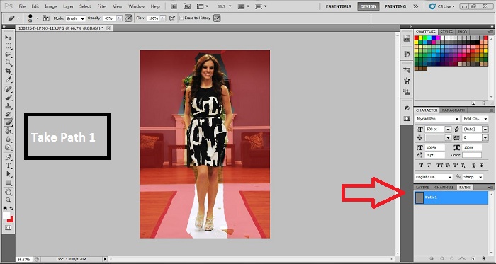 Drawing Multiple Clipping Path in Photoshop