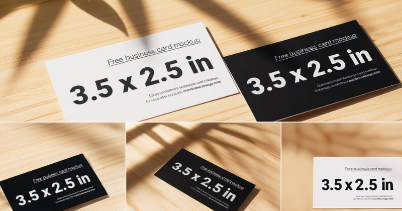 Print Specifications of business cards
