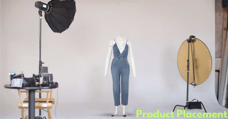 Ghost mannequin Product placement