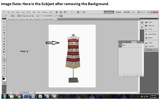 Remove Background in Photoshop