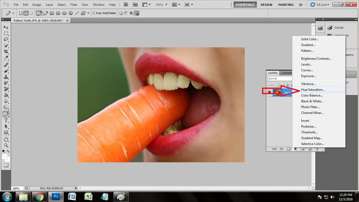 Teeth Whitening Tips using Photoshop
