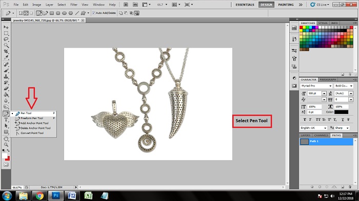 Photoshop Background Removal Technique