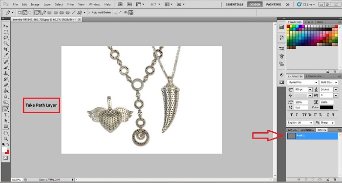 Edit Jewelry Photo in Photoshop