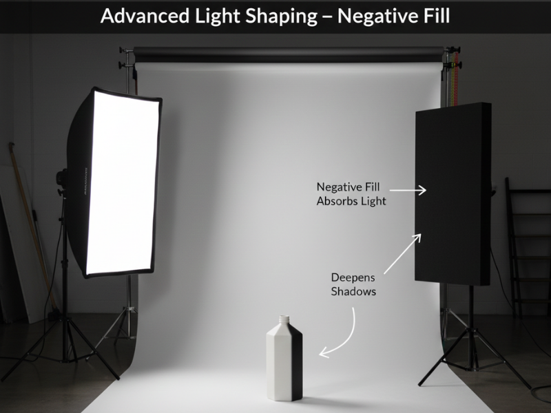 The Power of Negative Fill in Ecommerce Product Photography