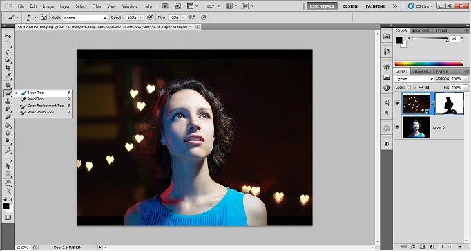 bokeh overlay photoshop free
