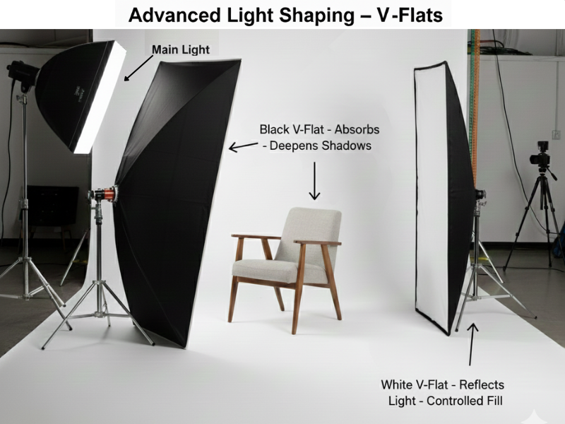 V-Flats for Large Product Control