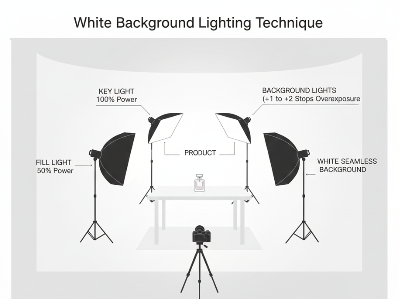 White Background Lighting Technique