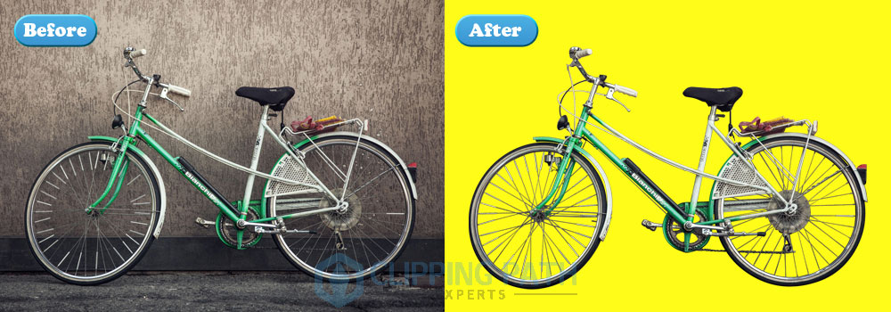 Photoshop complex bicycle clipping path
