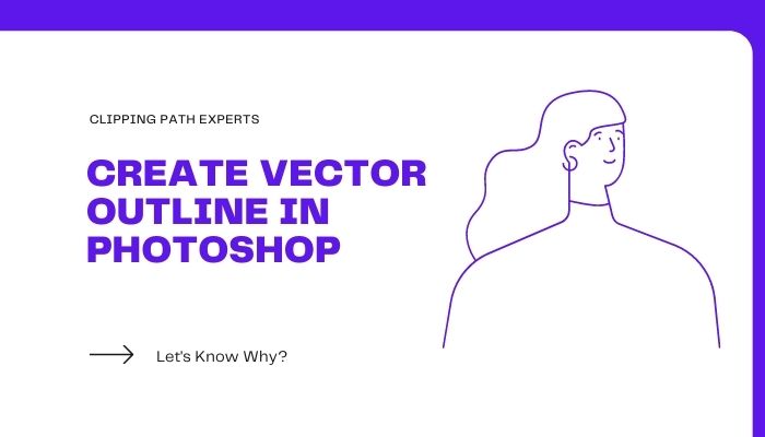 Create vector outline in Photoshop
