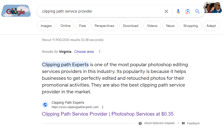 Top clipping path service provider google