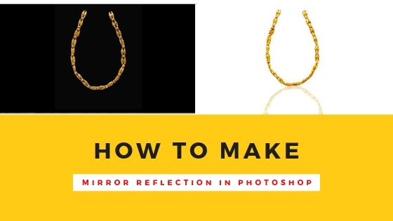 How to make a mirror reflection in Photoshop