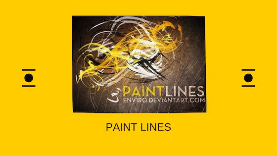 paint lines brushes Photoshop free