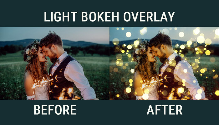 Light Bokeh overlay