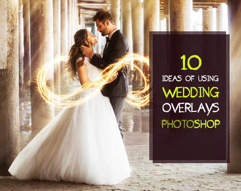 10 wedding overlays Photoshop